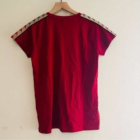 KAPPA Women's Red Short Sleeve Top Size Large NWT - Picture 2 of 7